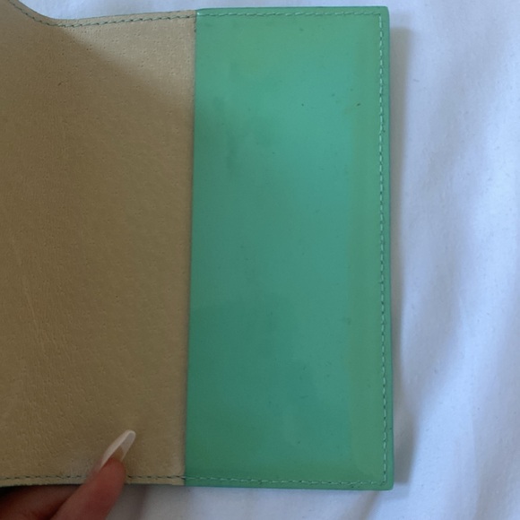 Tiffany & Co. Vintage Tiffany Blue Patent Leather Passport Cover - Picture 5 of 7